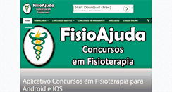 Desktop Screenshot of fisioajuda.net