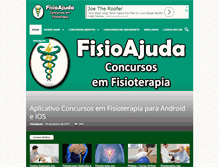 Tablet Screenshot of fisioajuda.net